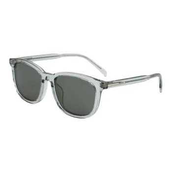 PRADA Plastic Square Sunglasses Men's Gray