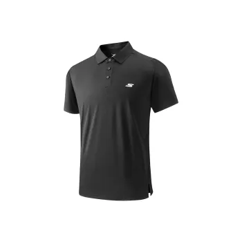 Skechers Polo Shirts Unisex Black 01TS