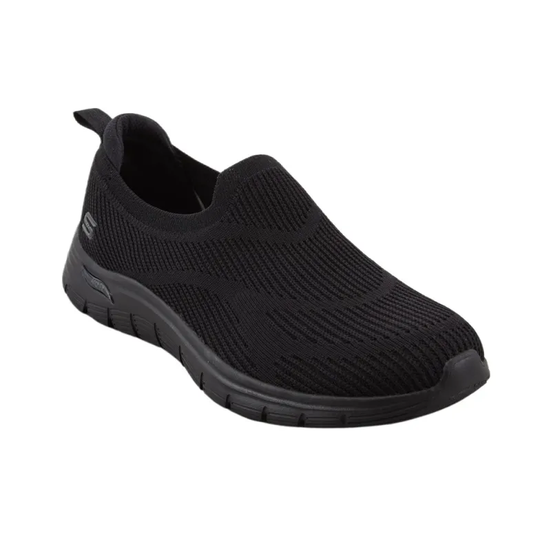 Skechers ARCH FIT VISTA Low Top Casual Shoes Women's Black-2