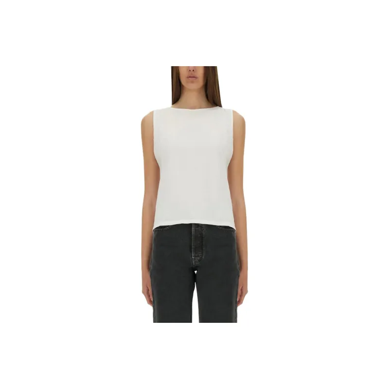 MM6 Maison Margiela SS25 Tank Top Women's White-0