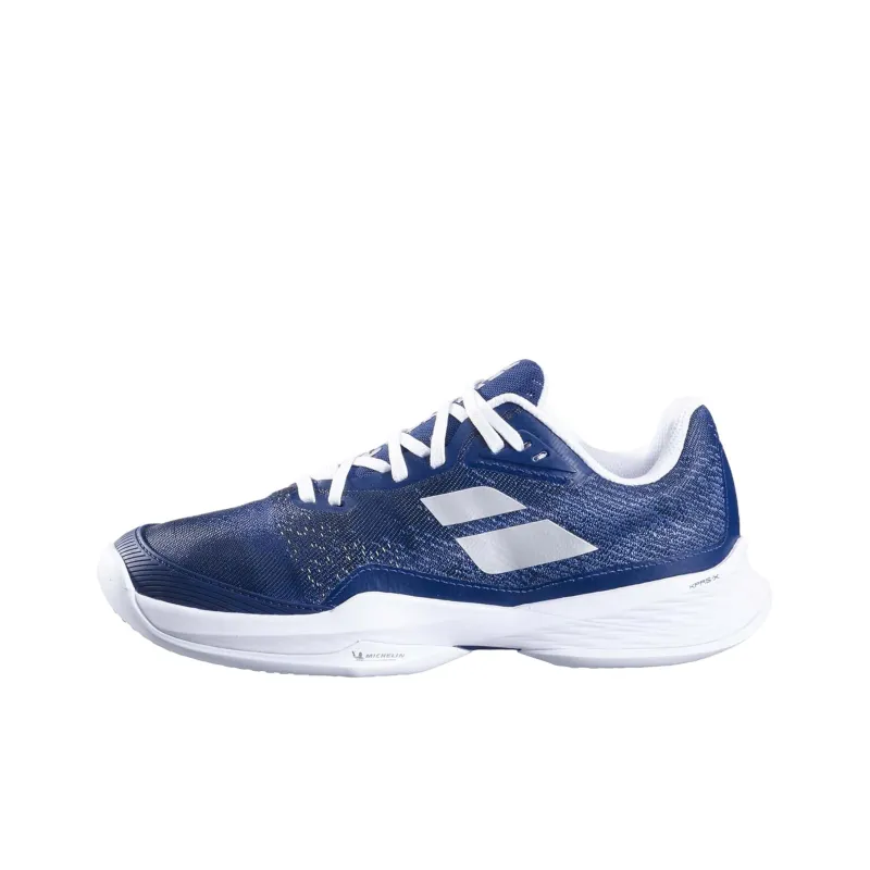 Babolat Wear resistant And Lightweight Low Top Tennis Shoes Women's Dark Blue-0