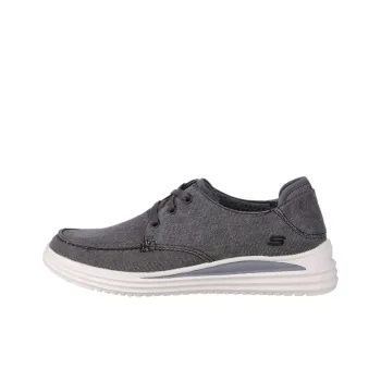 Skechers Proven Low Top Casual Shoes Men's Gray