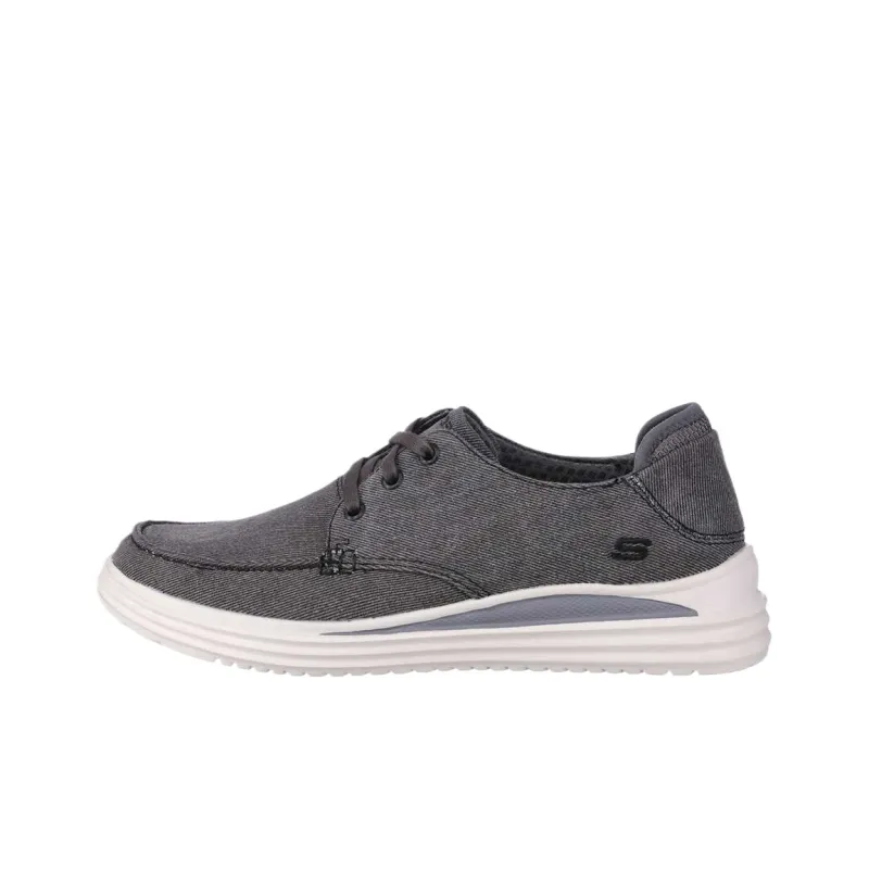 Skechers Proven Shock Absorbers Low Top Casual Shoes Men's Gray-0
