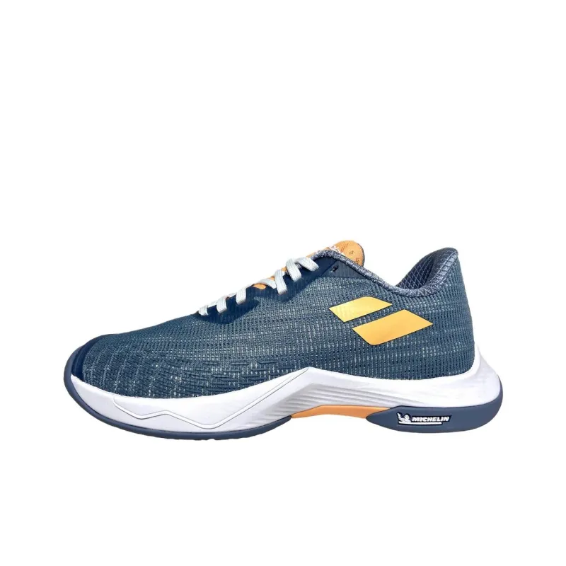 Babolat SHADOW SPIRIT Wear resistant And Lightweight Low Top Badminton Shoes Women's Blue-0