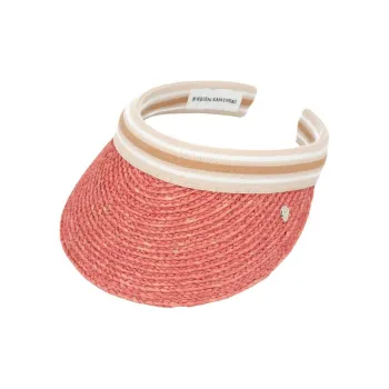 HELEN KAMINSKI Raffia, Cotton, Polyester, Polyamide, Elastane Sun Protection Hats Women's Red