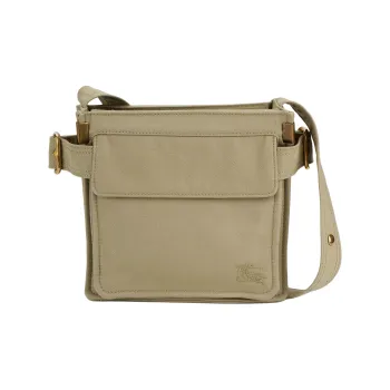 Burberry Trench Polyester Shoulder Bag, Crossbody Bag, Cell Phone Pouch Men's Hunter Beige