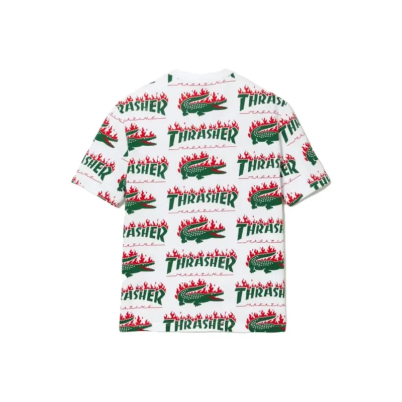 LACOSTE X Thrasher Oversized T Shirt-3