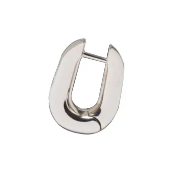 Valentino Metal Earrings Men's Silver