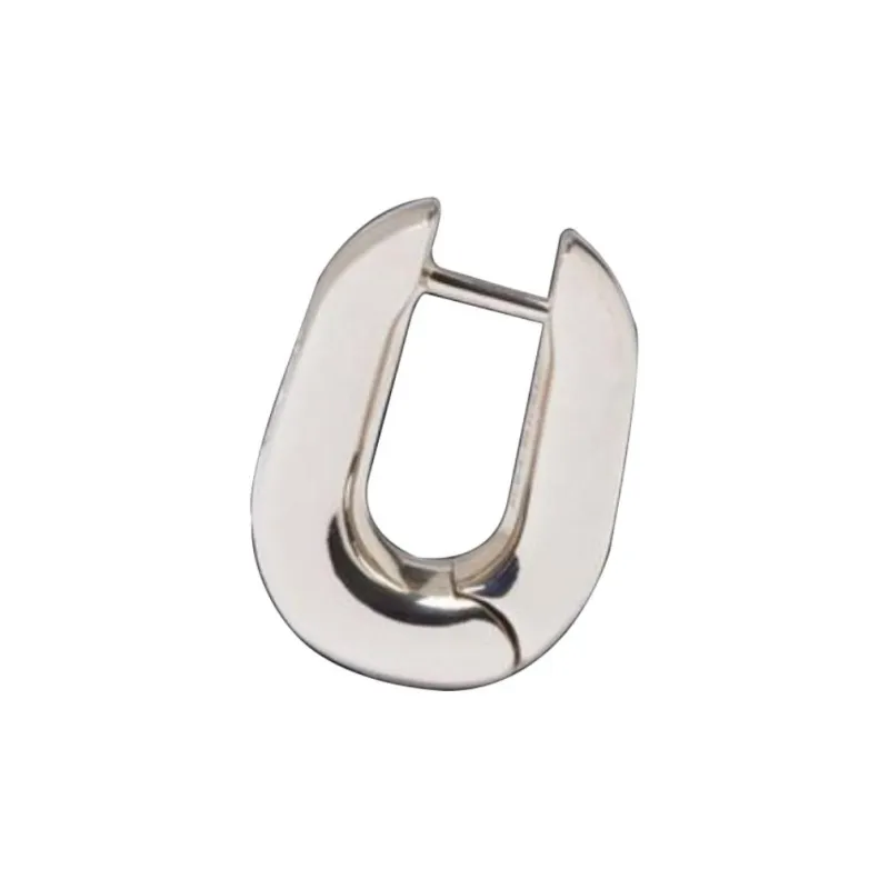 Valentino Metal Earrings Men's Silver-0