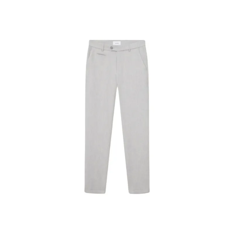 LES DEUX Suit Trousers Men Light Gray-0