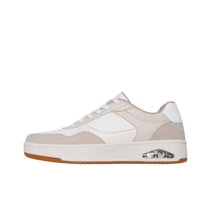 Skechers Abrasion Resistant Low Top Skateboard Shoes Men's White-0