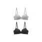 Gray+Black-Comfortable Medium Cup Style