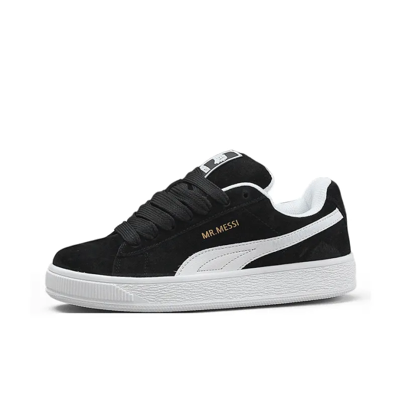 Snow Know The Answer SKTA Anti Slip Wear Resistant Low Top Skateboard Shoes Unisex Black-1