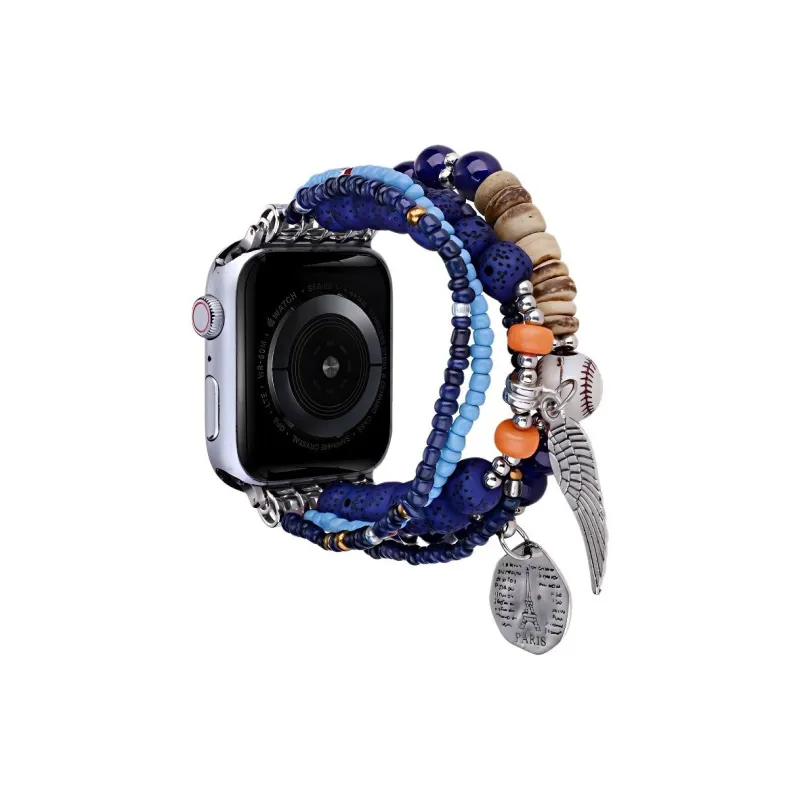 KVZUVUU Apple Compatibility Watch Band Resin Material-6