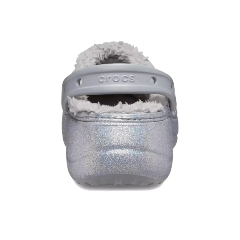 Crocs Baya Clogs Women's Silver-3