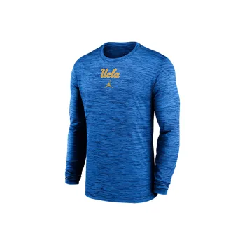 JORDAN Ucla Sideline Velocity Men's JORDAN Brand Dri FIT College Long Sleeve T Shirt