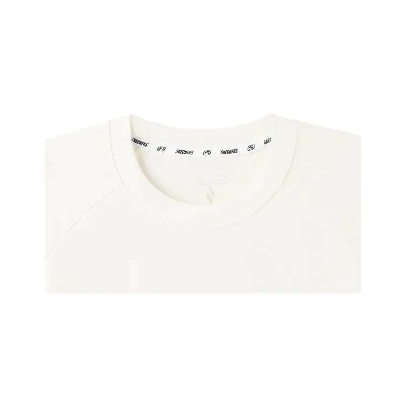 Skechers T Shirt Unisex Marshmallow White 0074-2