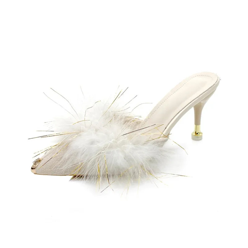Dragon Dance Slim Heel High Heels Women's-0