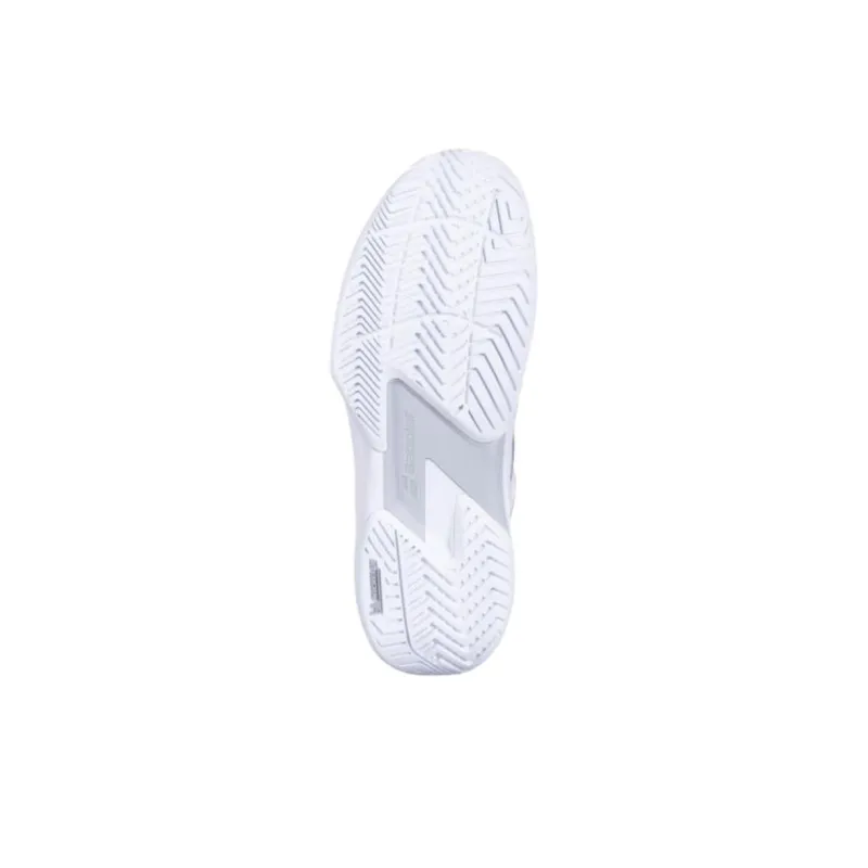 Babolat Breathable And Lightweight Low Top Tennis Shoes Women's White-3