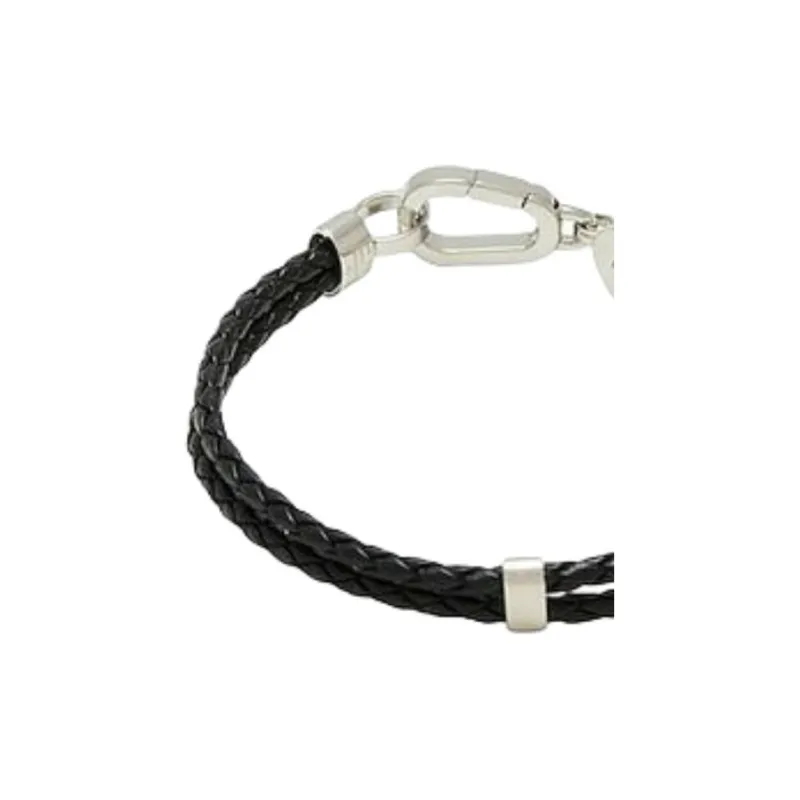 MONTBLANC Leather Bracelets Men's Black-1