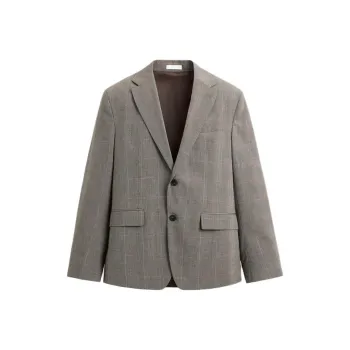 ZARA Business Suits Men Beige Brown