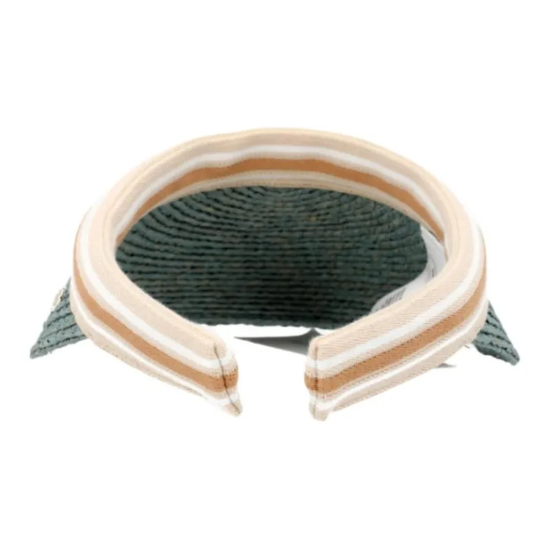 HELEN KAMINSKI Raffia, Cotton, Polyester, Polyamide, Elastane Sun Protection Hats Women's Blue-4