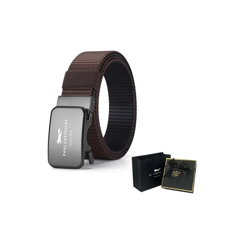 PAUL COSTELLOE Imitation Nylon Belt Unisex 3.7cm-14