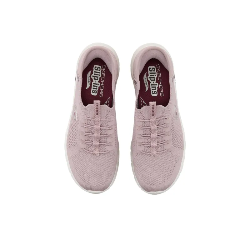 Skechers ARCH FIT VISTA Low Top Casual Shoes Women's Pink-3