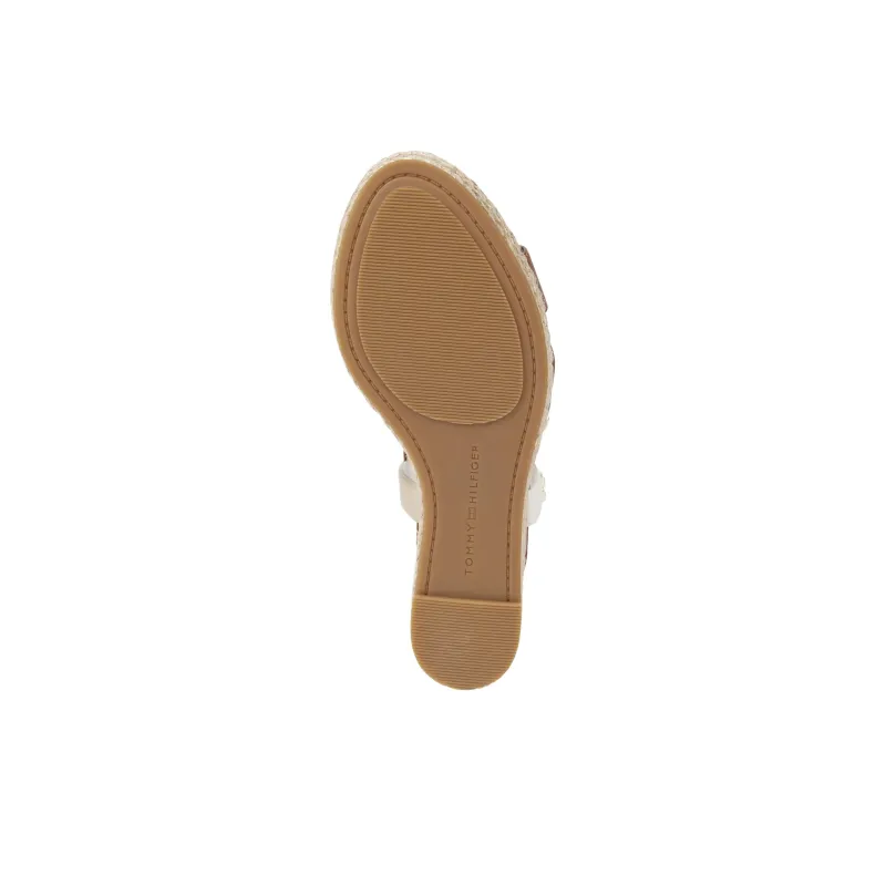 Tommy Hilfiger One Strap Sandals Women's Brown-4