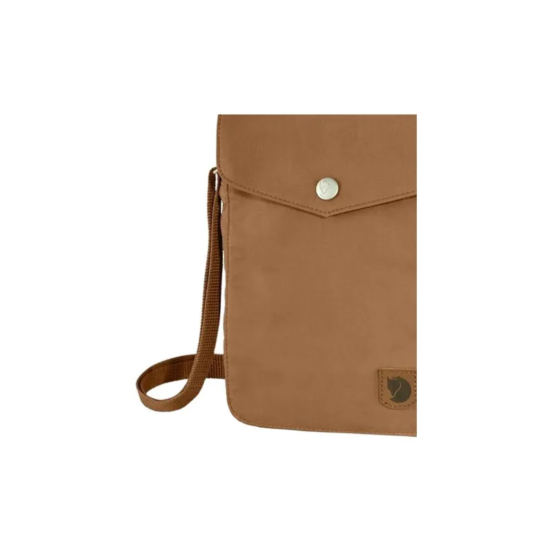Fjallraven Recycled Polyester With Cotton Cell Phone Pouch, Crossbody Bag, Shoulder Bag Regular Unisex Khaki-2
