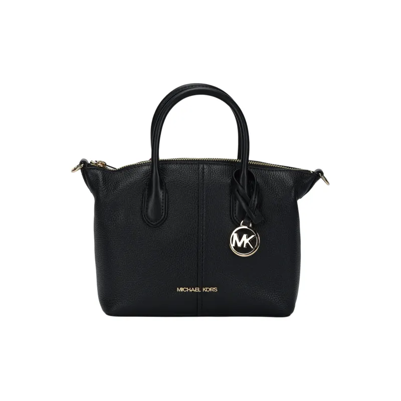 MICHAEL KORS Hyde Small Pebbled Leather Satchel-0