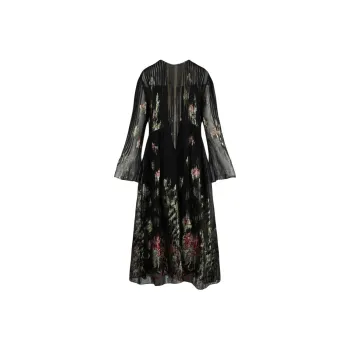 GUCCI Long Sleeved Dress Women's Black
