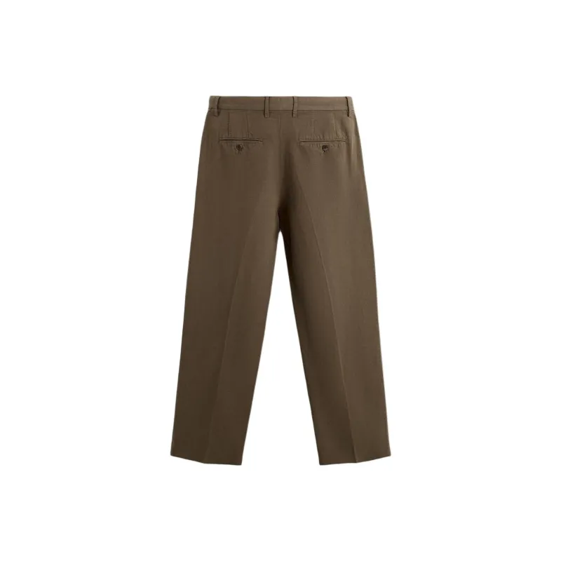 ZARA Suit Trousers Men Khaki-1