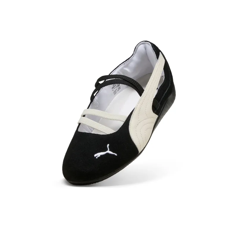 PUMA Speedcat Anti Slip Wear Resistant Low Top Casual Shoes Women's Black-5