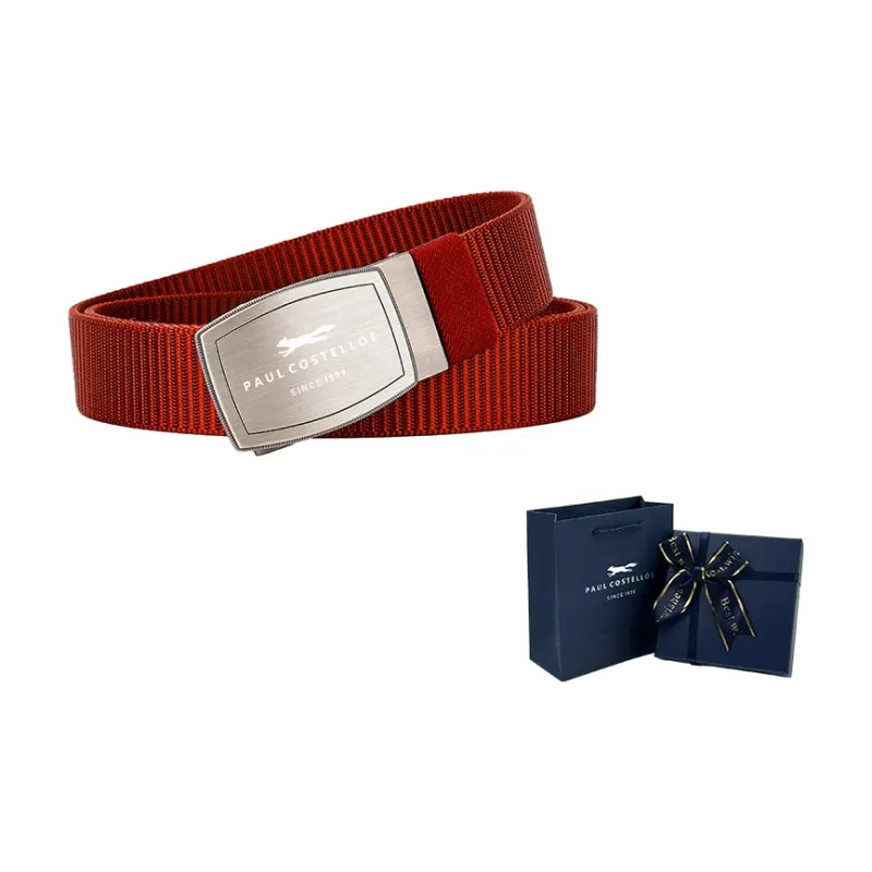 PAUL COSTELLOE Nylon Belt Unisex 3.4cm-34