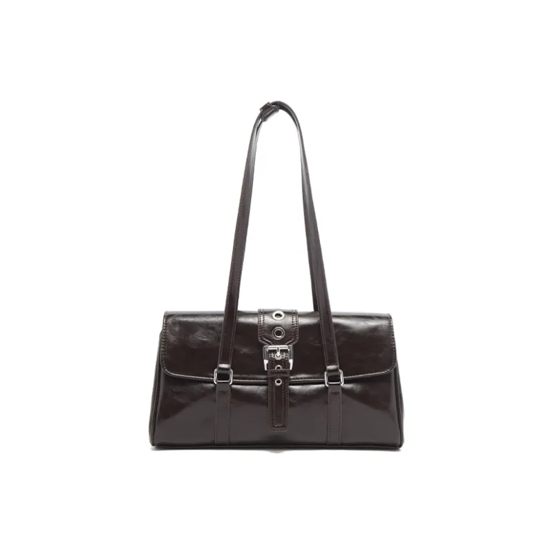 MICOCAH PU Shoulder Bag Women's Iced Americano-0