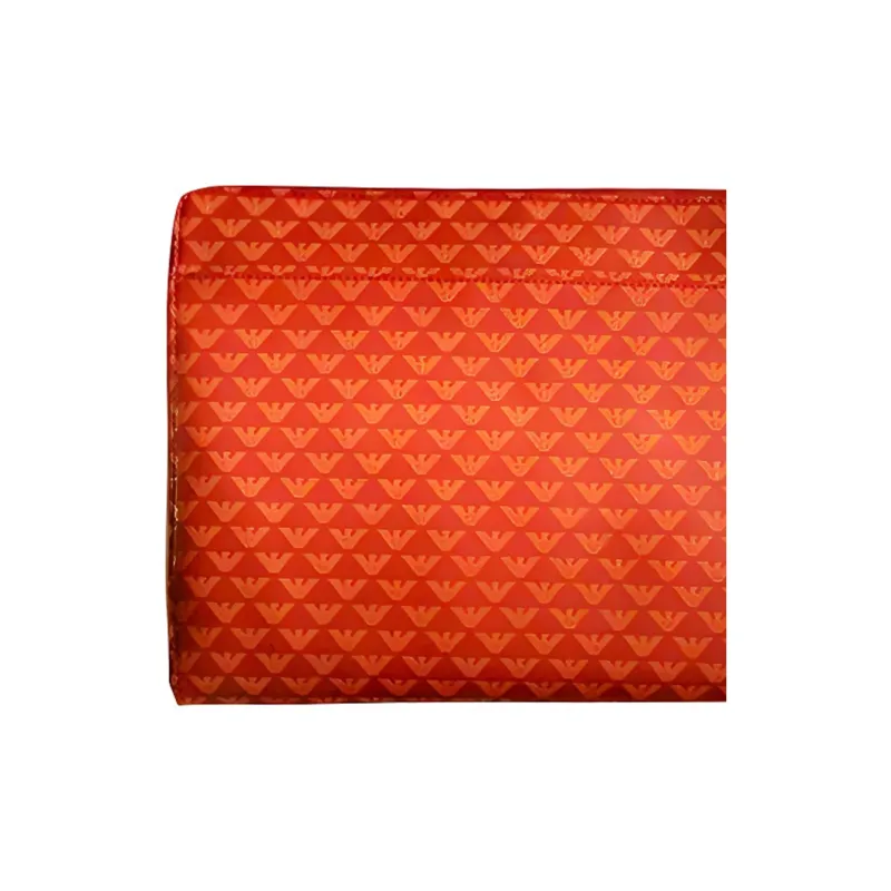 EMPORIO ARMANI Handbag Coin Purse Clutch Men's Orange-1