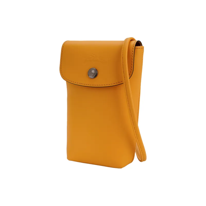 LONGCHAMP Le Pliage Xtra Cow Leather Shoulder Bag, Crossbody Bag, Cell Phone Pouch Women's Apricot-2