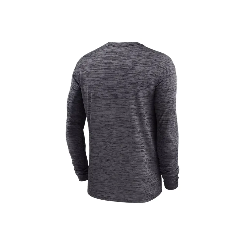 Jordan North Carolina Sideline Velocity Men's Jordan Brand Dri FIT College Long Sleeve T Shirt-1