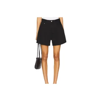 AGOLDE Denim Shorts Women's Black