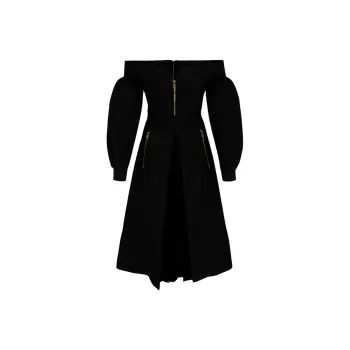 GUCCI Long Sleeved Dress Women's Black