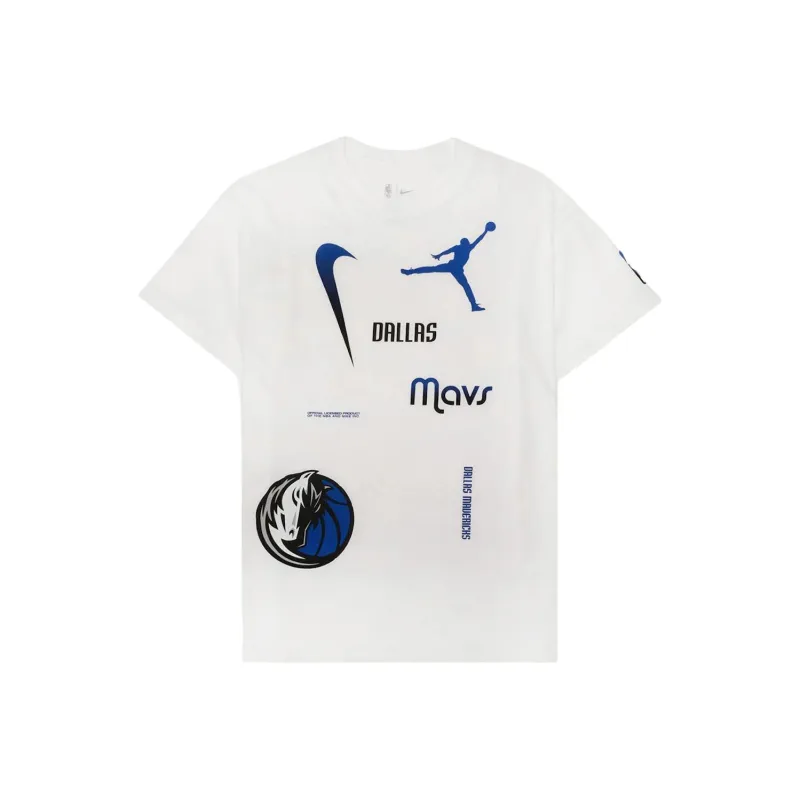 Nike Nba Dallas Mavericks Courtside Statement Loose Fit T shirt-0