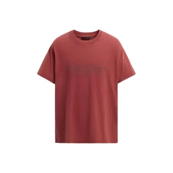 ZARA T Shirts Men Red