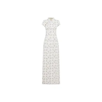 Mu Xiao Xin Cheongsams Women's White