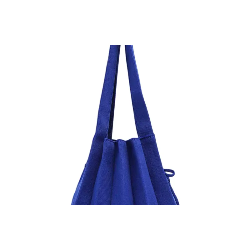 JOSEPH&STACEY Recycled Polyester Handbag Shoulder Bag Small Size Women's Royal Blue-5