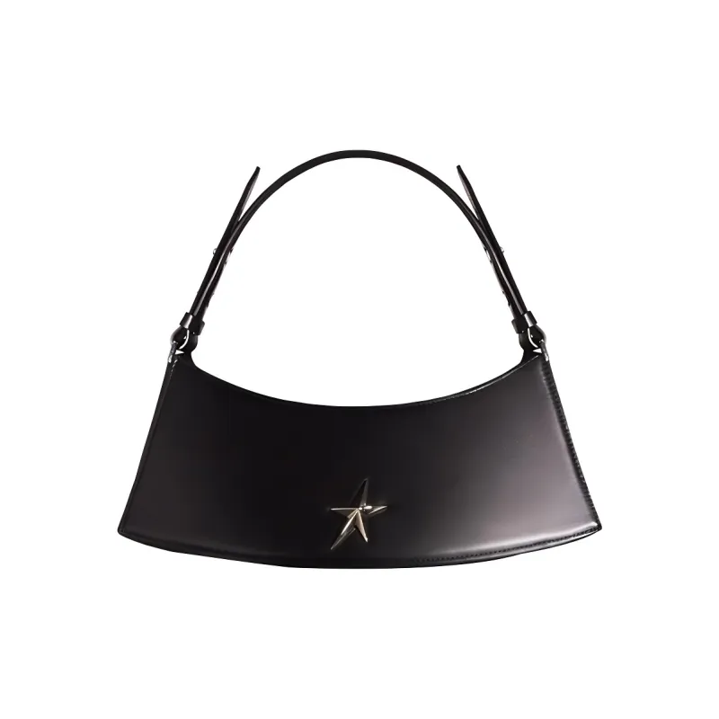 Mugler Zenith Leather Shoulder Bag-0