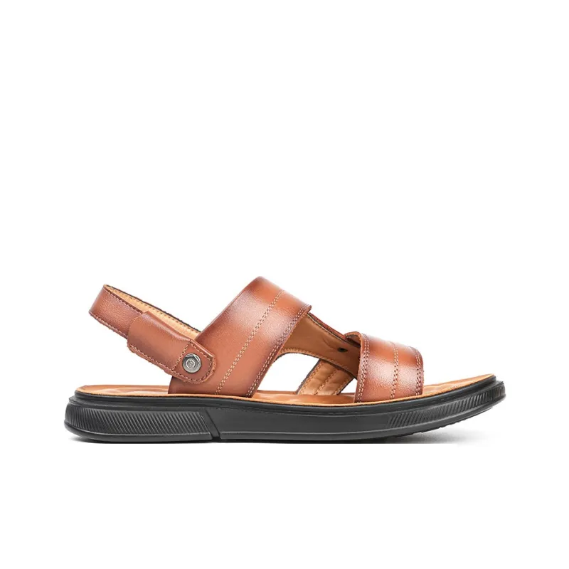 Mulinsen Beach Sandals Men Black/Brown-7