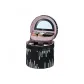 801 Crimped Round Drum with Inner Box-Black