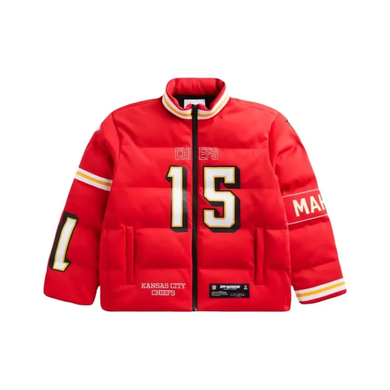 Off Season X Nfl Patrick Mahomes Kansas City Chiefs Player Puffer Jacket-0