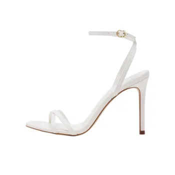 STEVE MADDEN Jypsey One Strap Sandals Women's White